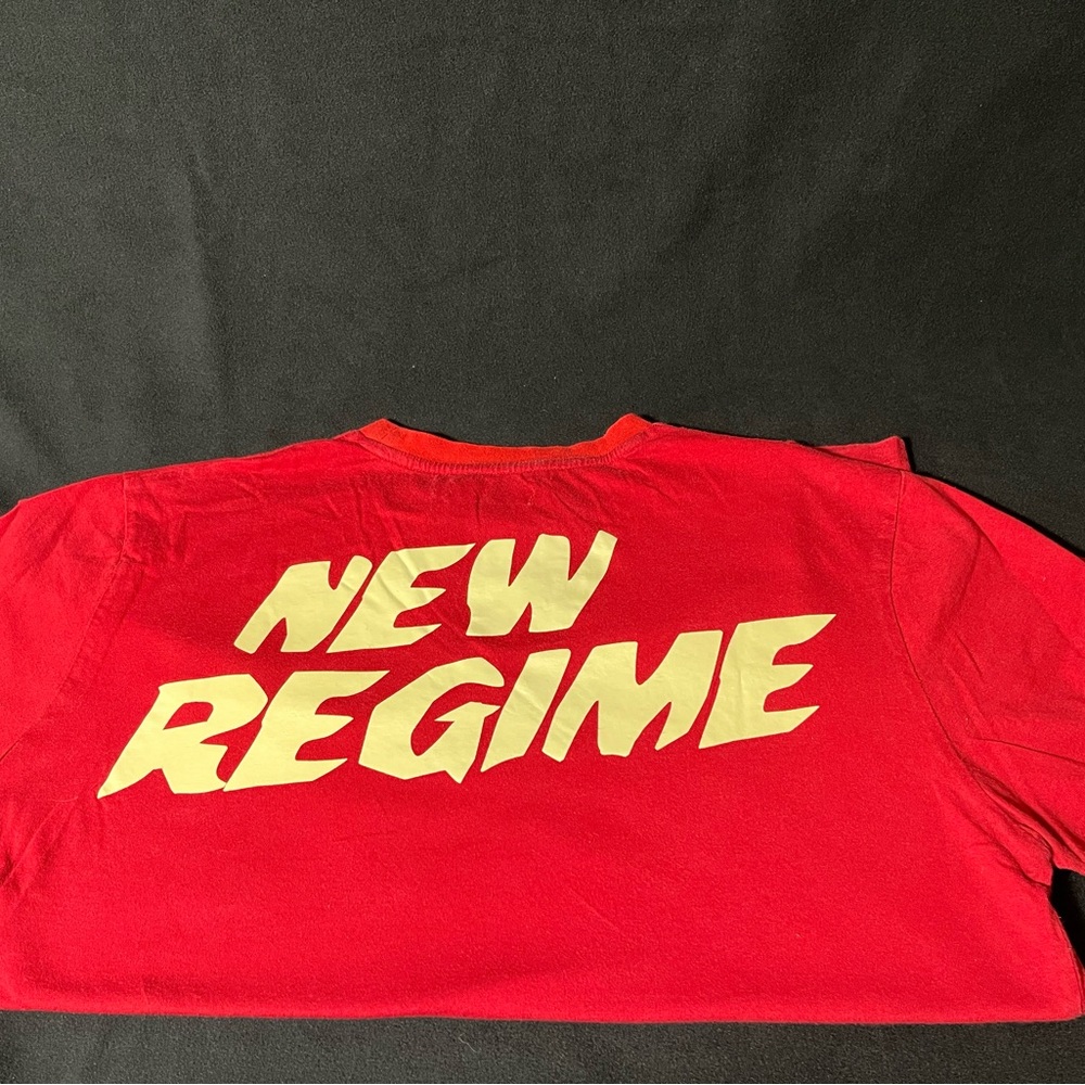 Atelier New Regime Signature logo T-Shirt. Size: M